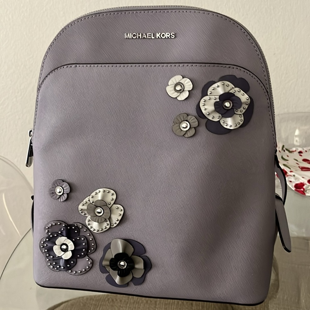 MICHAEL Michael Kors LG Emmy Backpack Lilac - Picture 2 of 12